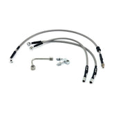 MCS by Goodridge brake line front, stainless clear coated BRAKE LINE KITS Mcs