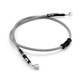 Goodridge brake line upper front, stainless clear coated BRAKE LINE KITS Goodridge