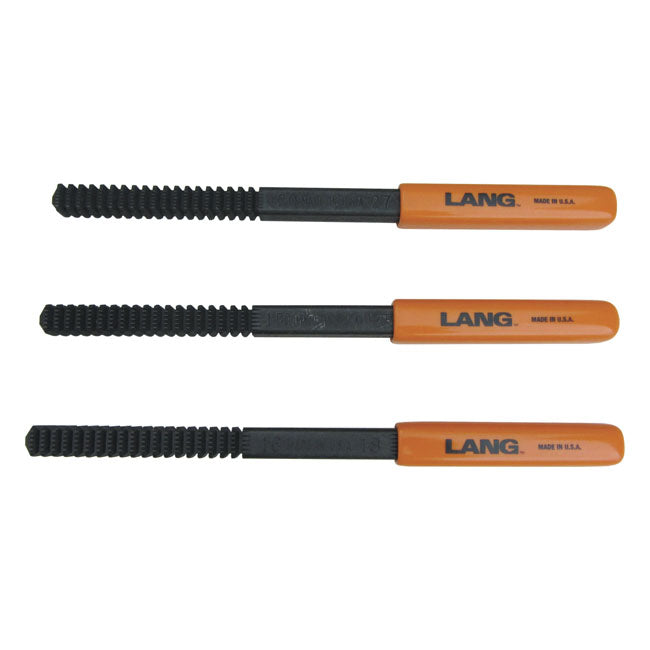 Lang Tools, 3 Piece Thread Restorer File Set Thread Restorer Kits Lang Tools