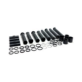 Complete M8 Pushrod Cover Kit. Black Pushrod Covers Mcs