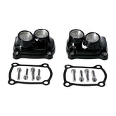 M8 Tappet Block Cover Set. Black Tappet Block Covers Mcs