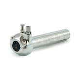 Universal Metal Throttle Grip 7/8" Handlebars, Chrome Throttle Assembly Mcs