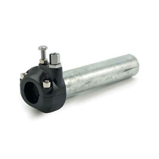 Universal Metal Throttle Grip 7/8" Handlebars, Black Throttle Assembly Mcs
