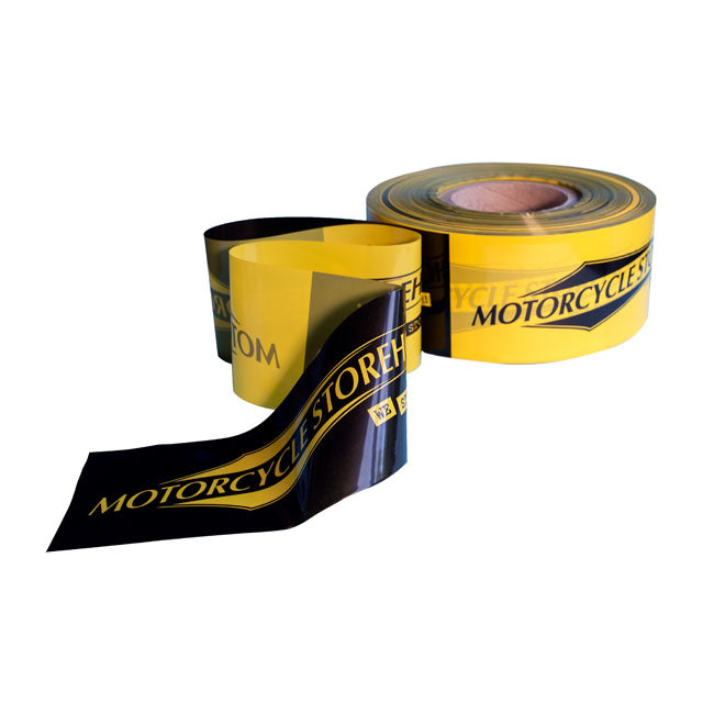Motorcycle Storehouse, Barrier Tape Black/Yellow Mcs