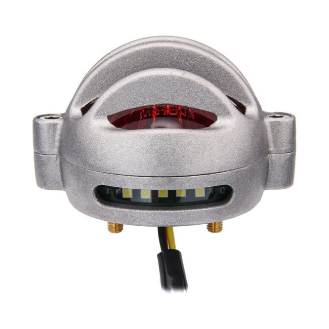 Motone, Lecter Led Taillight. Shot Blast, No Bracket. Ece Taillights Motone