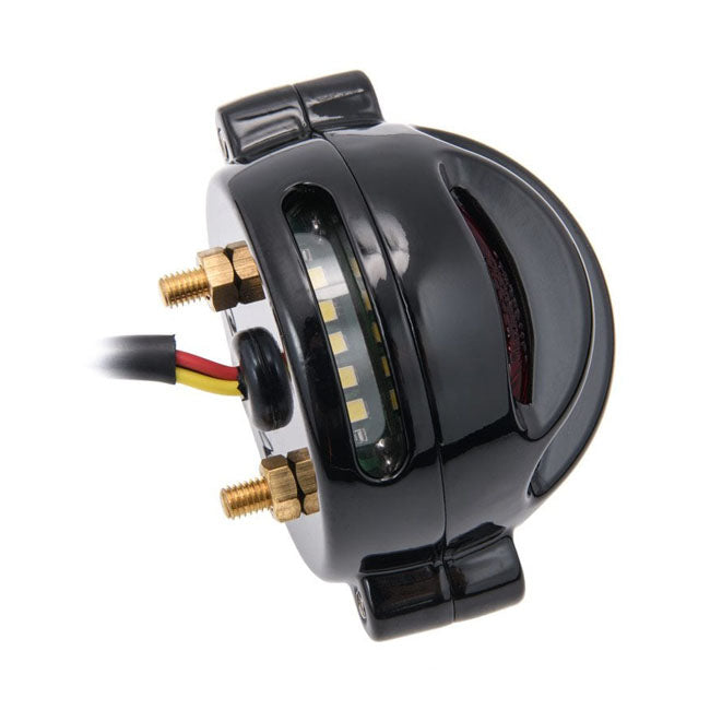 Motone, Lecter Led Taillight. Black, No Bracket. Ece Taillights Motone