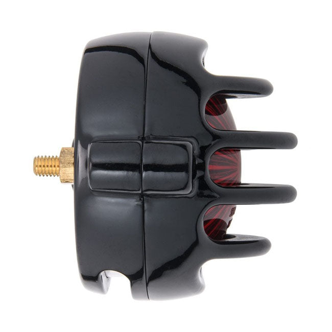 Motone, Lecter Led Taillight. Black, No Bracket. Ece Taillights Motone