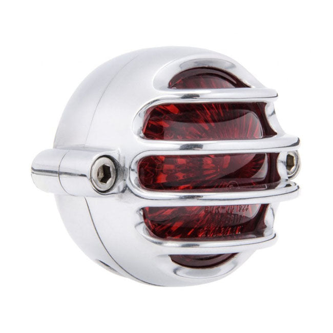Motone, Lecter Led Taillight. Polished, No Bracket. Ece Taillights Motone