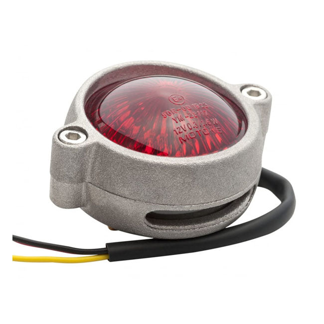 Motone, Eldorado Led Taillight. Shot Blast, No Bracket. Ece Taillights Motone