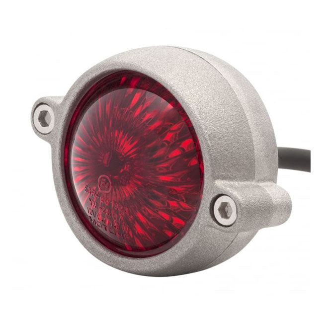 Motone, Eldorado Led Taillight. Shot Blast, No Bracket. Ece Taillights Motone
