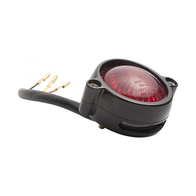 Motone, Eldorado Led Taillight. Black, No Bracket. Ece Taillights Motone
