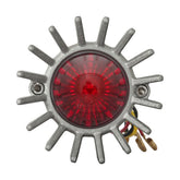 Motone, Big Fin Led Taillight. Shot Blast, No Bracket. Ece Taillights Motone
