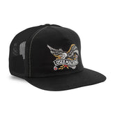 Loser Machine Glory Trucker Cap Black/Black Caps Loser Machine Company