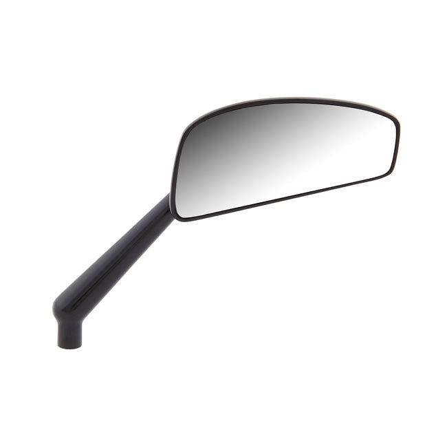 Right Tearchop Forged Mirror, Black Mirrors Arlen Ness