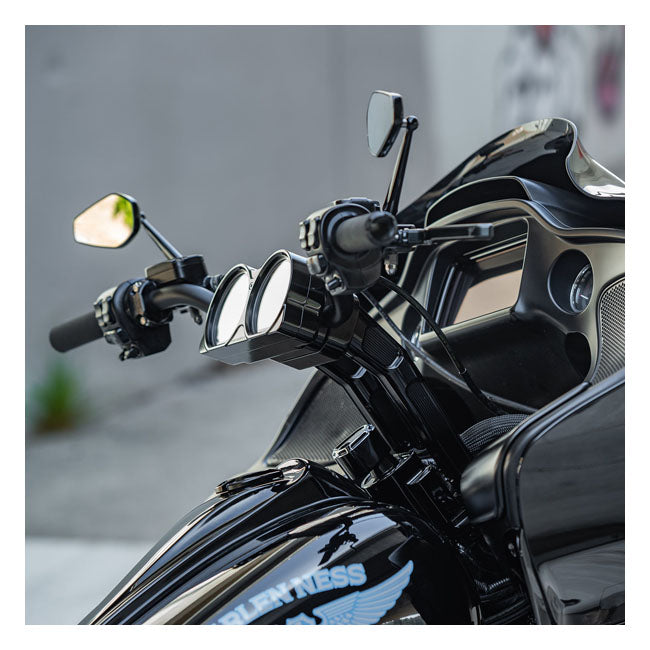 10” Method Kickback Risers, Black - 15-24 Touring Risers Arlen Ness