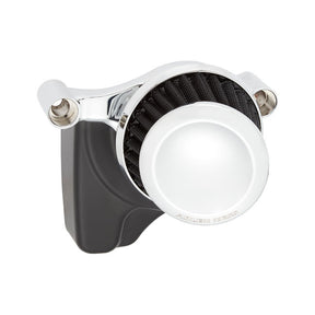 Arlen Ness Mini 22 Air Cleaner, Chrome - Milwaukee 8 Air Cleaner Arlen Ness