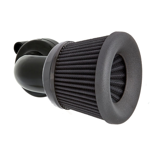 Arlen Ness Velocity 90 Air Cleaners, Black - 08-16 Touring / 16-17 FLST & FXDLS Air Cleaner Arlen Ness