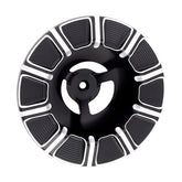 Arlen Ness 10-Gauge® Velocity Air Cleaner Cover, Black Air Cleaner Cover Arlen Ness