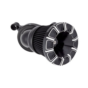 Arlen Ness 10-Gauge® Velocity Air Cleaner Cover, Black Air Cleaner Cover Arlen Ness