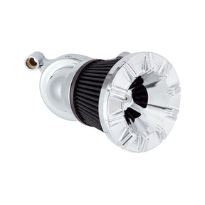Arlen Ness 10-Gauge® Velocity Air Cleaner Cover, Chrome Air Cleaner Cover Arlen Ness