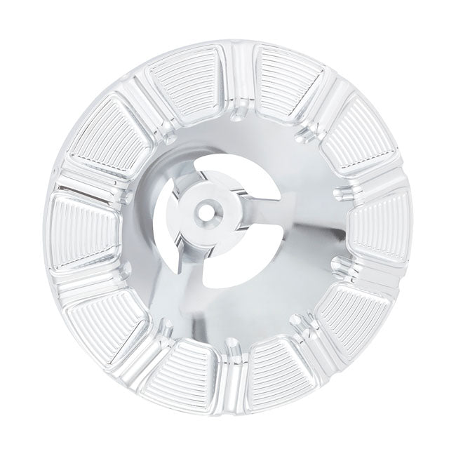Arlen Ness 10-Gauge® Velocity Air Cleaner Cover, Chrome Air Cleaner Cover Arlen Ness