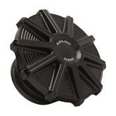 10-Gauge Gas Cap, Black Gas Cap Arlen Ness