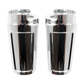 Arlen Ness Method® Bagger Fork Guards, Chrome - 14+ Touring Fork Covers Arlen Ness