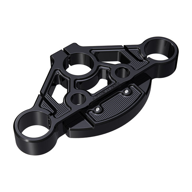 Arlen Ness Method® Top Triple Tree, Black - 15+ Touring Top Trees Arlen Ness