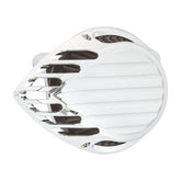 Rough Crafts, Teardrop Finned Air Cleaner Assembly. Chrome Air Cleaner Rough Crafts