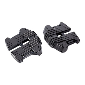 Rough Crafts Custom Rocker Covers, Black - 18+ Softail & 17+ Touring & 17+ Trike Rocker Covers Rough Crafts