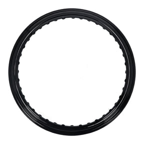 Wheel Rim 2.50" X 18". Black Rims Black Mcs