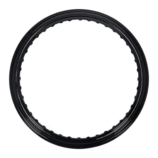 Wheel Rim 2.50" X 18". Black Rims Black Mcs