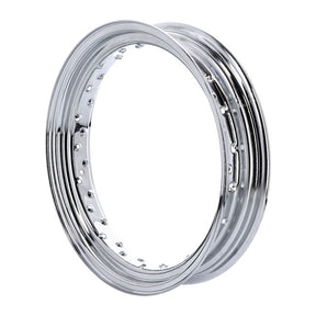Wheel Rim 3.50" X 18". Chrome Rims Chrome Mcs