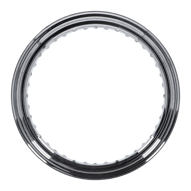Wheel Rim 3.50" X 18". Chrome Rims Chrome Mcs
