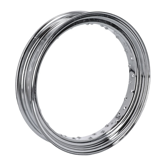 Wheel Rim 3.50" X 18". Chrome Rims Chrome Mcs