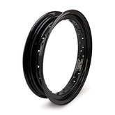 Wheel Rim 3.50" X 18". Black Rims Black Mcs