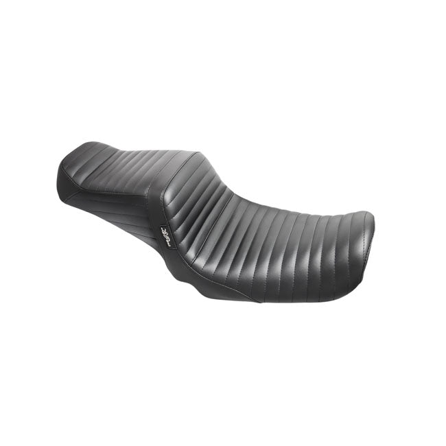 Le Pera Tailwhip Pleated Seating Seat - 06+ Dyna Seat Le Pera Pleated Seating 06+ Dyna