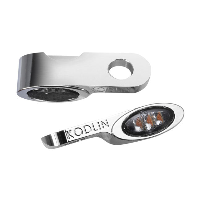 Kodlin, LED turn signals Elypse front. Chrome TURN SIGNALS Kodlin