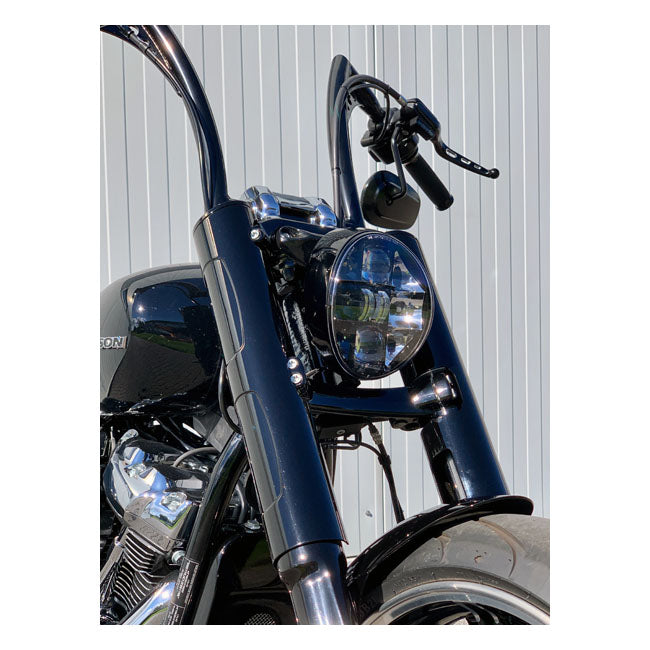 Kodlin, M8 Breakout front end cover kit. Black FORK COVERS Kodlin