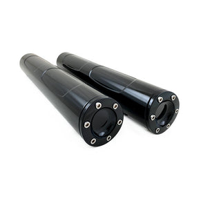 Kodlin, M8 Breakout front end cover kit. Black FORK COVERS Kodlin