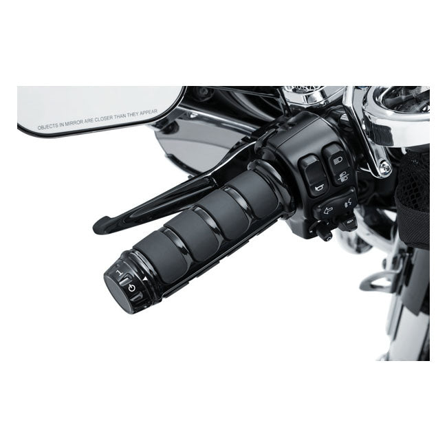 Kuryakyn, ISO grip covers for oem heated grips. Black GRIPS Kuryakyn