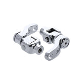 M8 Softail passenger footpeg mount kit, 360° adj. Chrome FOOTPEGS MOUNTS Mcs