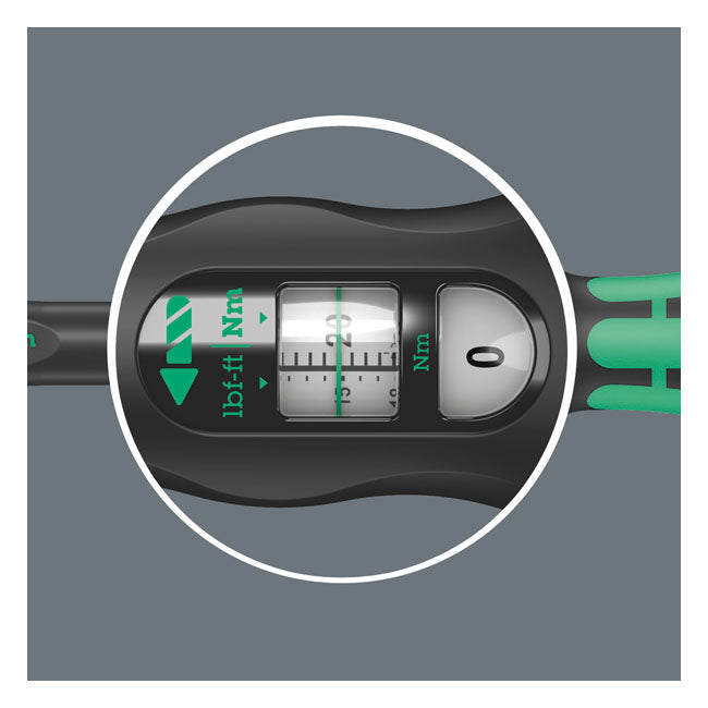 Wera 1/2" drive torque wrench 60-300 Nm with ratchet TORQUE WRENCHES Wera