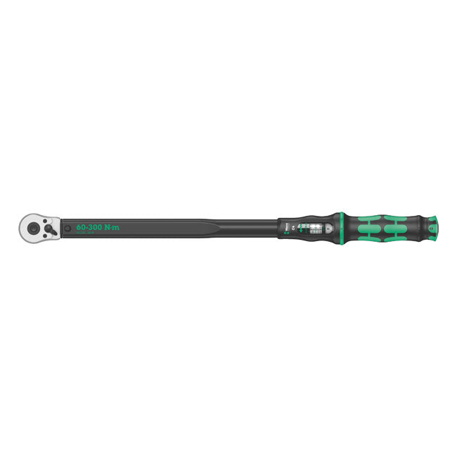 Wera 1/2" drive torque wrench 60-300 Nm with ratchet TORQUE WRENCHES Wera