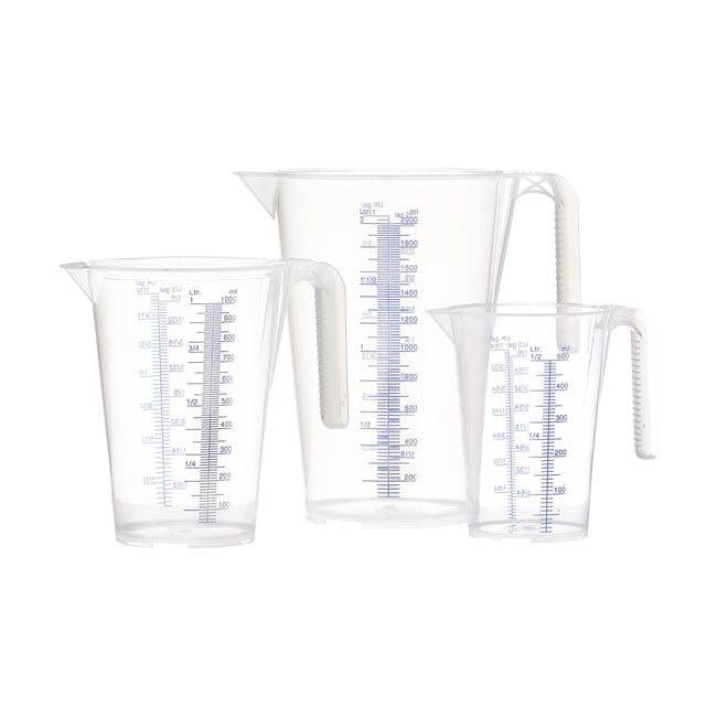 Pressol Measuring Jug Set Pp 0 5 1 2 L Funnels Pressol