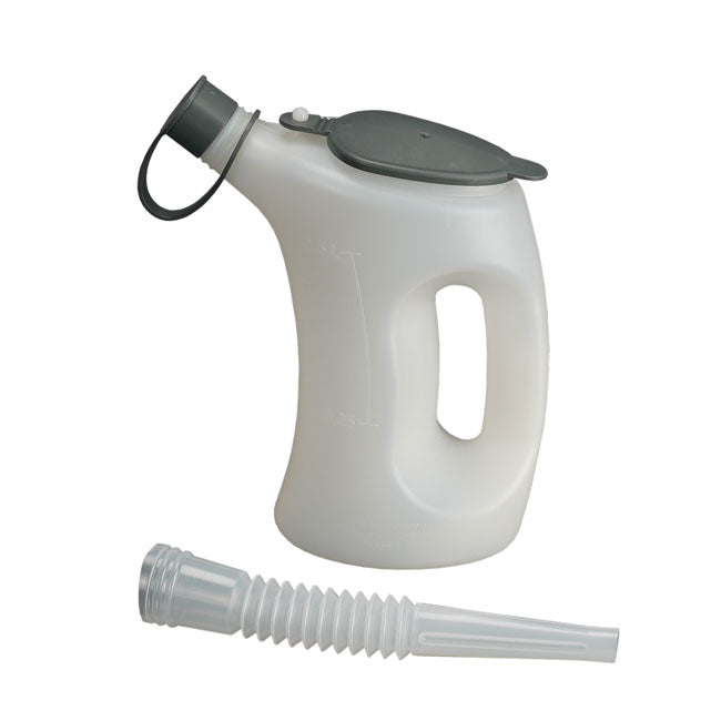 Pressol measuring jug, transparent w/cover. 0.5 liter FUNNELS Pressol