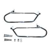 Longride Saddlebag Holder, Chrome Saddlebags Mounts Longride