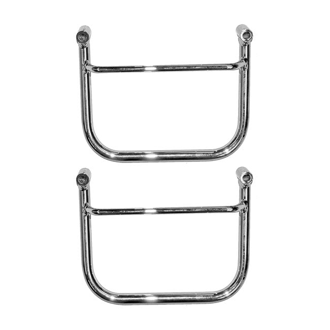 Longride Saddlebag Holder, Chrome Saddlebags Mounts Longride
