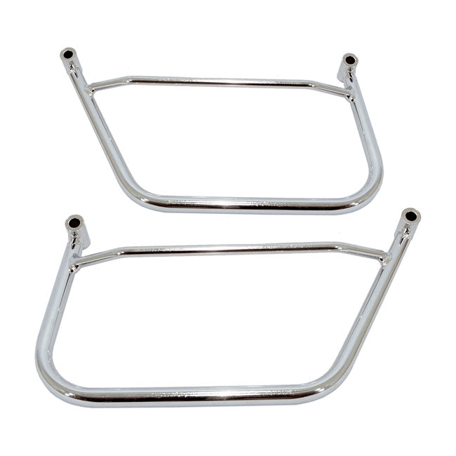 Longride Saddlebag Holder, Chrome Saddlebags Mounts Longride