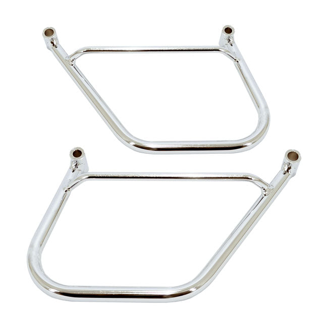 Longride Saddlebag Holder, Chrome Saddlebags Mounts Longride